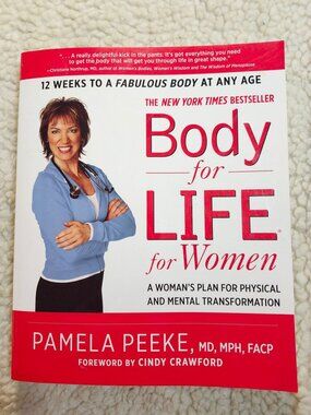 Pamela Peeke Body for Life for Women Paperback 2005 Fitness Weight Loss Guide